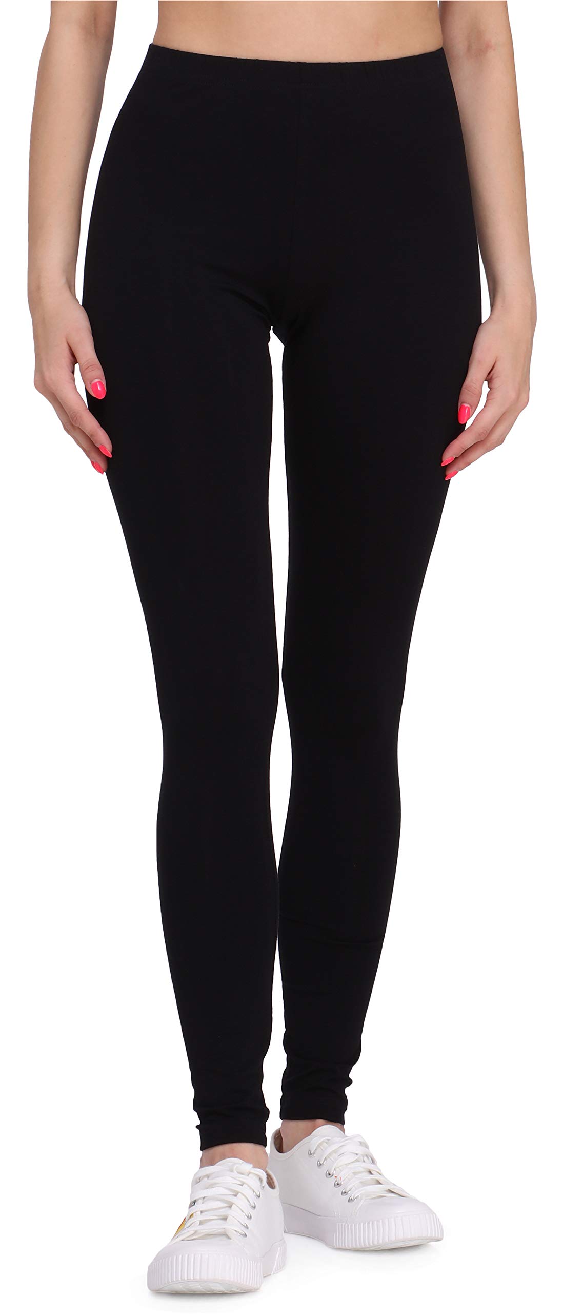 Bellivalini Leggings Damen aus Viskose Ganzjährig Bequeme Bekleidung Damen für tägliches Tragen oder Sport BLV50-147