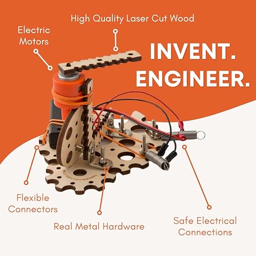 Miniatura 2 de STEM Kits for Kids Age 8-10 Inventors Kids Science Kit, Robot Building, and Engineering with Electricity Circuits Coolest DIY Toys and Best