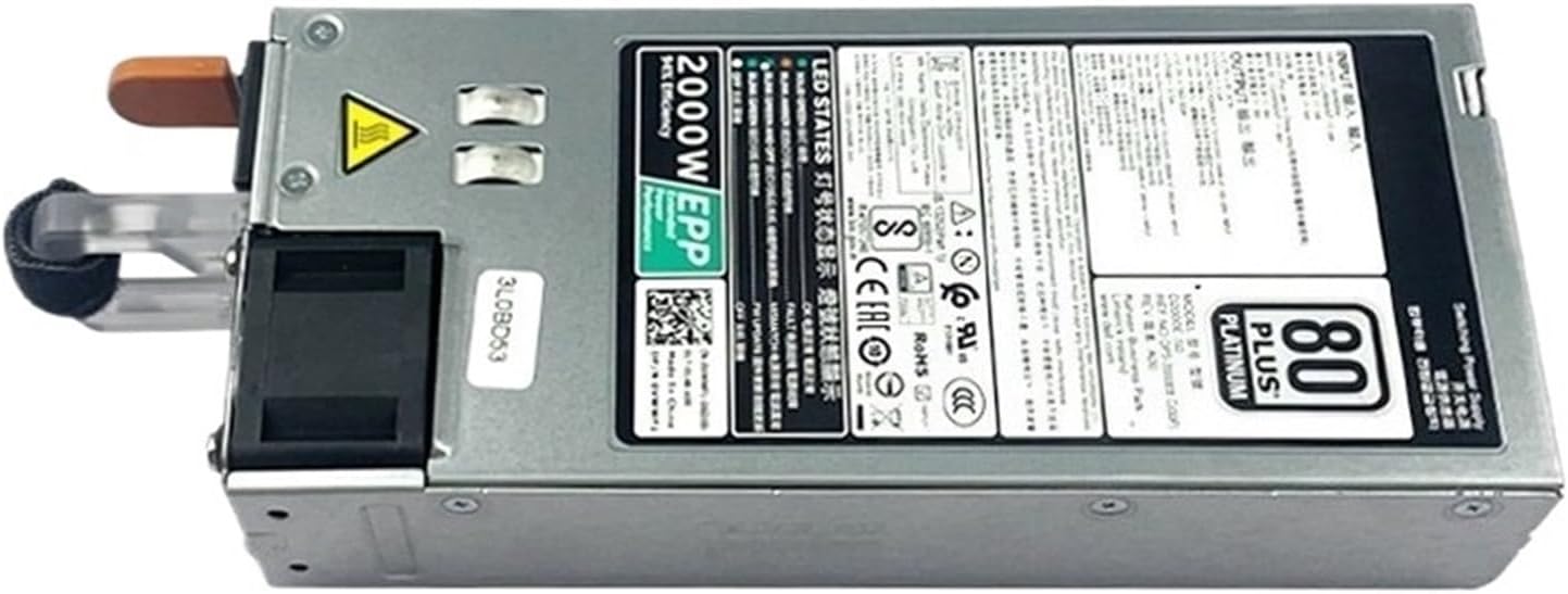 D2000E-S0 2000W EPP Server Power Supply for R540/R640/R740/R740XD/R840/R940/R930/FC630/FC430/C6420 14th Server 0VWWF1