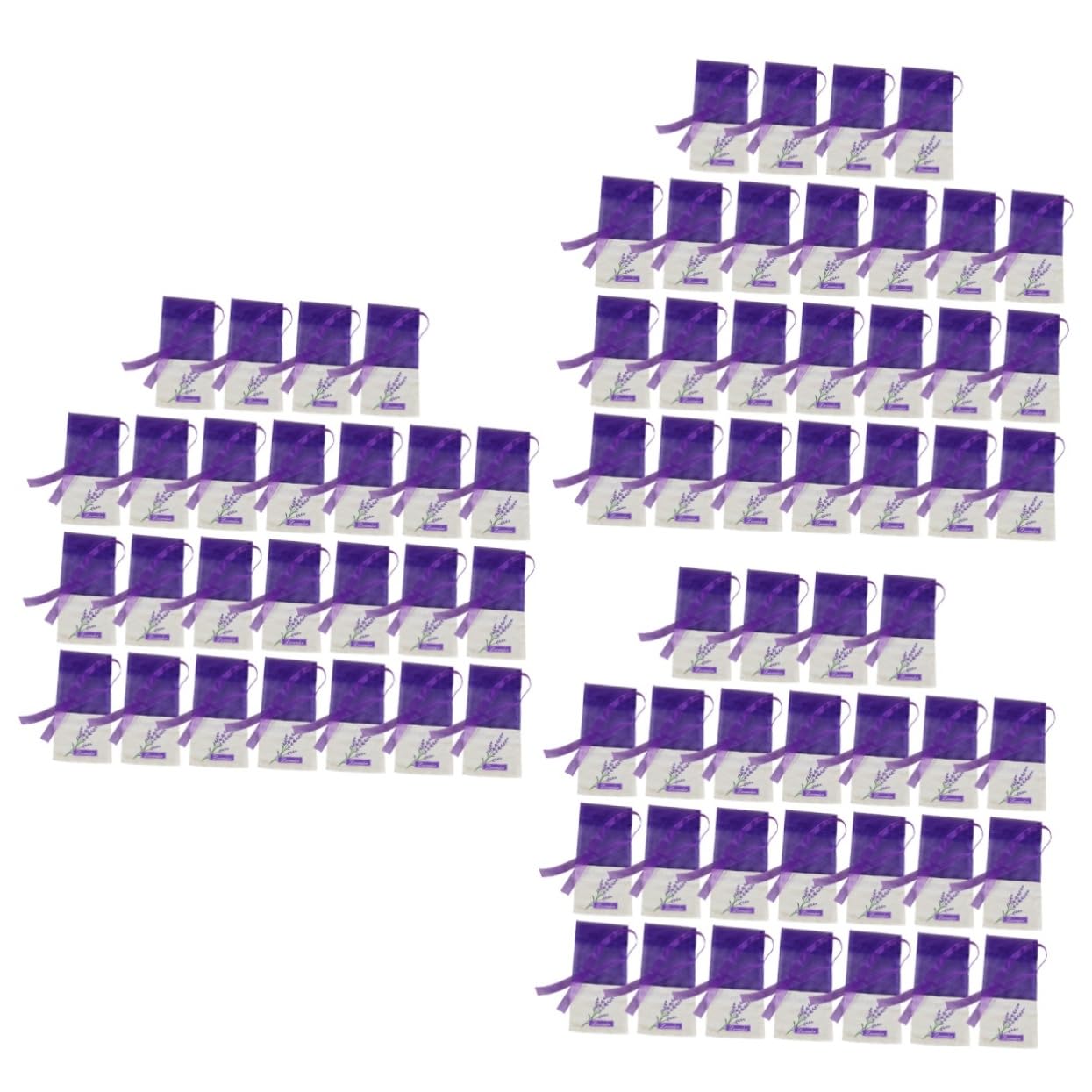FOMIYES 75 Pcs Drawstring Bag Candy Bags Lavender Bags Small Gift Bags Wedding Favor Bags