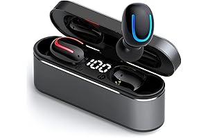 True Wireless Earbuds Bluetooth 5.1, Wireless Ear Buds Touch Control