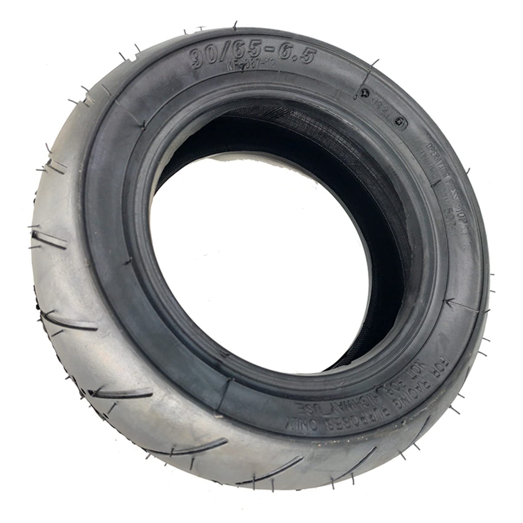 2X 90/65-6.5 Neumáticos sin cámara 11 neumáticos de vacío para scooter, 47Cc 49CC motocicleta Accesorios
