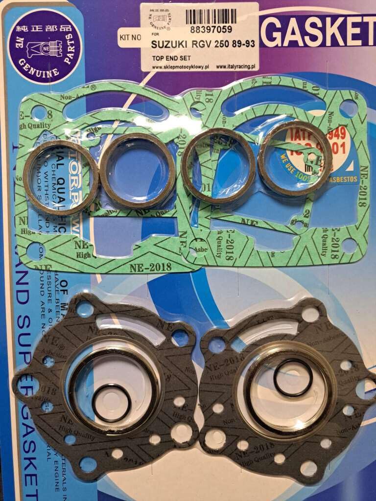 Zestaw uszczelek silnika, zestaw uszczelek gazowych TOP END do APRILIA RS SUZUKI RGV 250