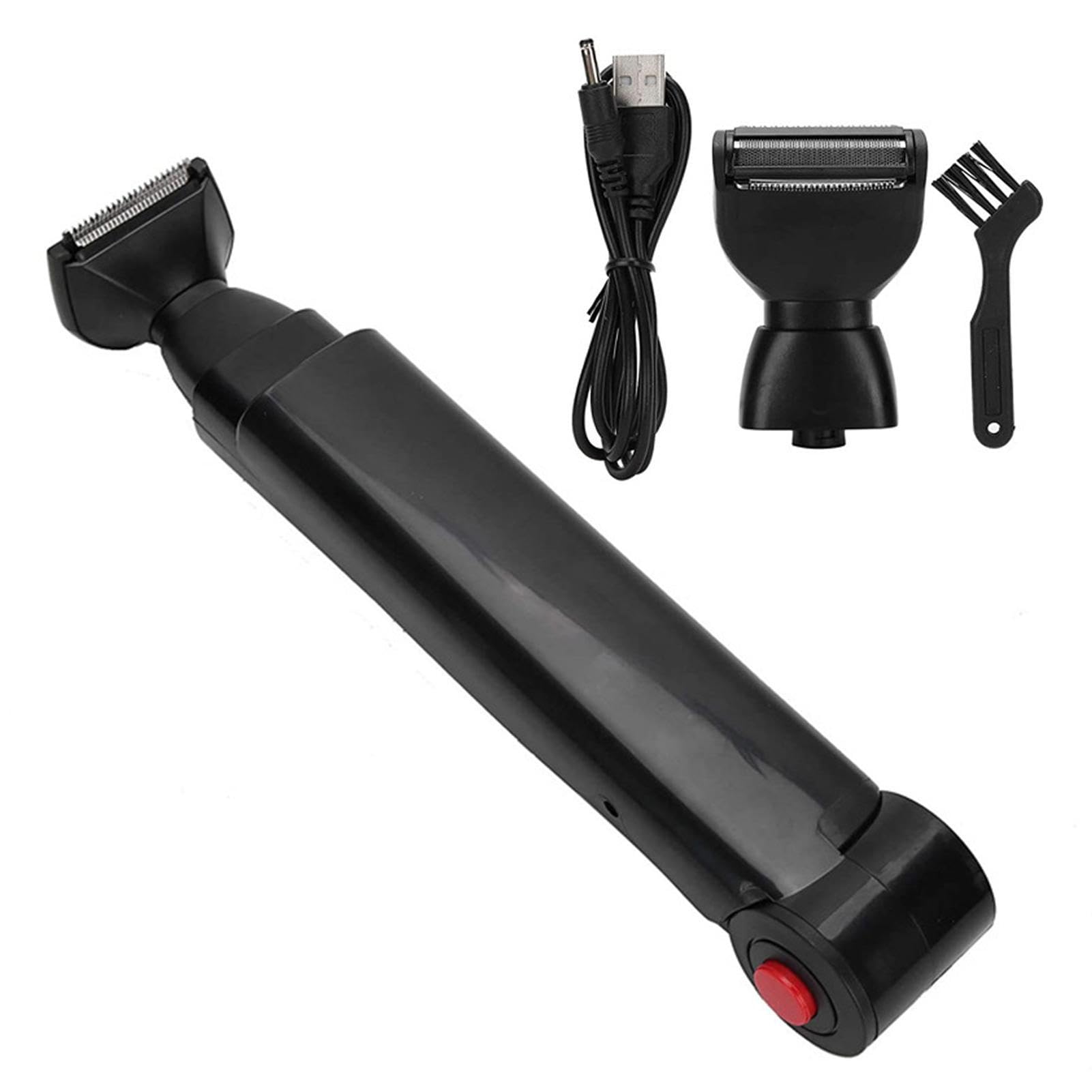 Afeitadora de espalda | Afeitadora eléctrica para depilación corporal de espalda,Afeitado corporal plegable con mango ergonómico para hombres, mujeres y adultos Firulab