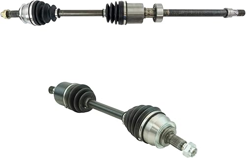 Miniatura 477 de TRQ Juego de conjunto de eje de transmisión CV delantero para conductor y pasajero, 2 piezas, compatible con Ford Explorer 4WD 95-01, Explorer AWD