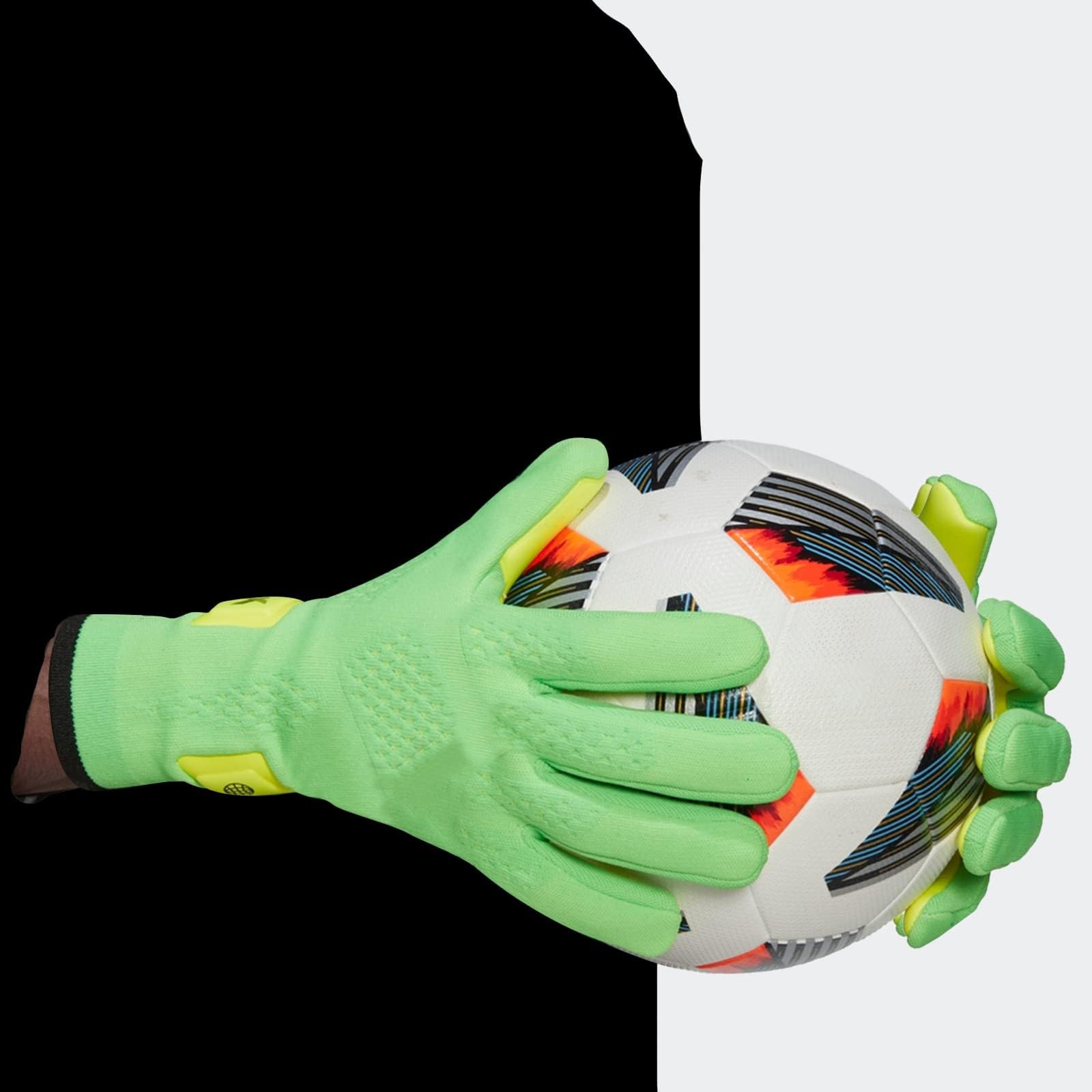 Gants De Football pour Jeunes, Gants De Gardien De But Professionnels, Gants De Gardien en Latex Antidérapants avec Protection des Doigts pour L'entraînement Et Les Jeux