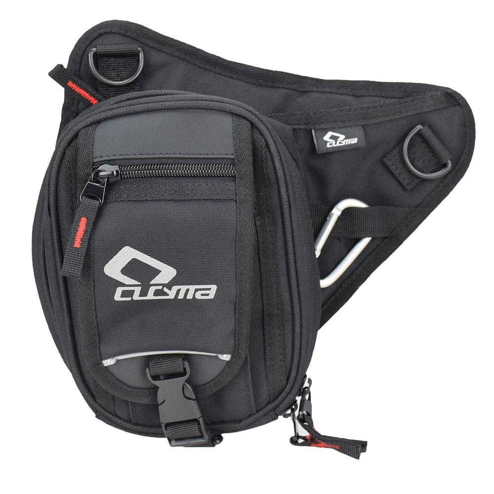 MYADDICTION CUCYMA Waterproof Motorcycle Thigh Leg Bags Knight Waist Fanny Pack Black| Parts & Accessories | Motorcycle Parts