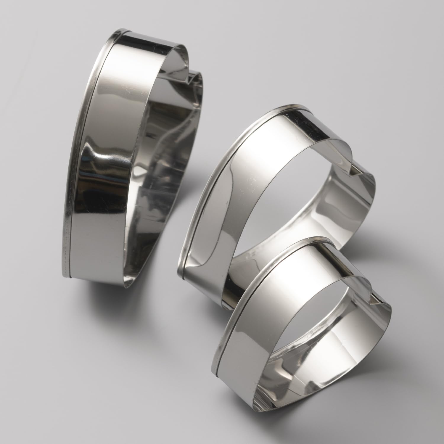 Amazon｜貝印 KAI クッキー 抜き型 ( ロング ハート ) 3個 セット Kai