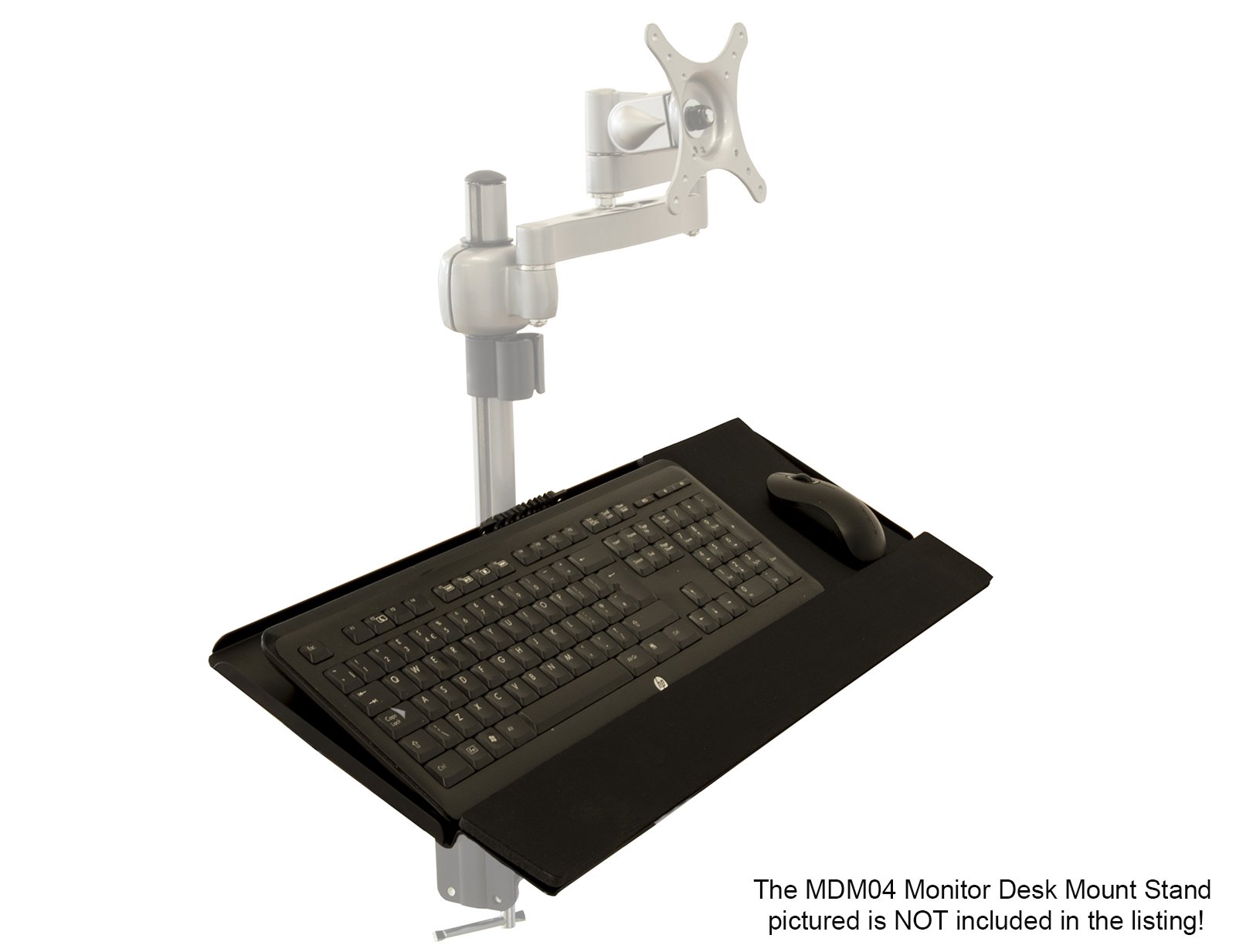 Allcam Keyboard Tray with VESA 100x100 mounting hole for MDM0 and MDM10