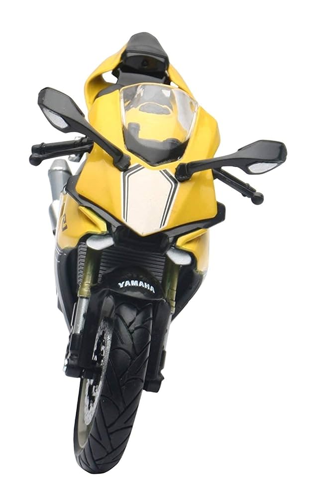 輸入雑貨　希少生産少　ヤマハYZF-R1モデル　フィギア付　アートパネル Amazon.com: New Ray Toys Yamaha Yzf R1 1:12 2016 Blue 57803A