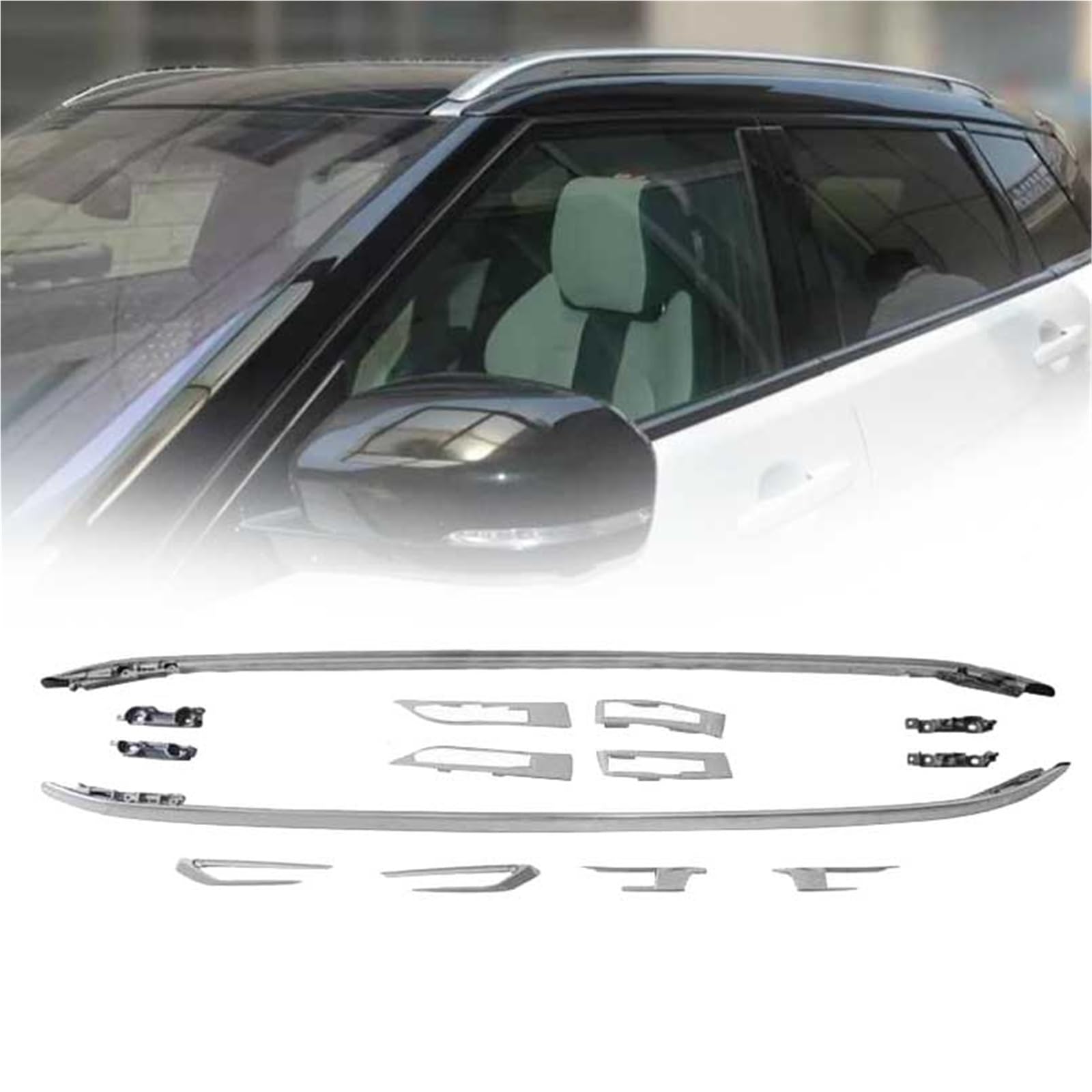 Barras de techo para Range Rover Evoque 2011-2019 de aluminio