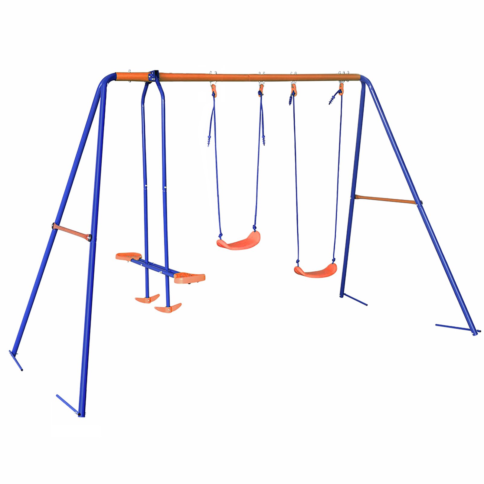 Columpio de Jardín Multifuncional, Columpio Infantil, Capacidad de Carga 200 kg, para Patio Trasero y Área de Juegos