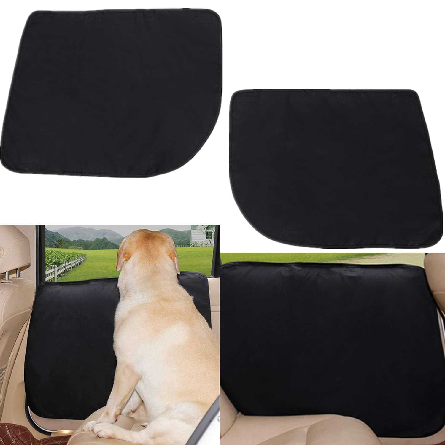 Soptrise 2 Car Door Protector Dog for BMW 1er F40 2019