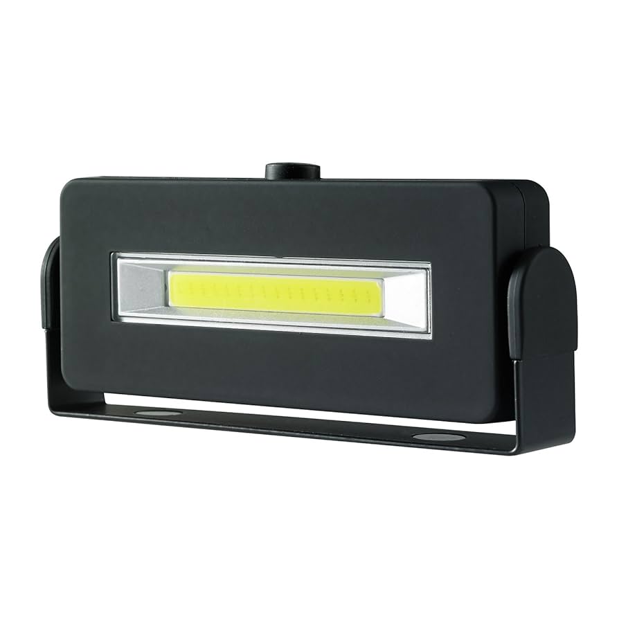 エルパ (ELPA) LEDマグネットライト LEDライト 照明 エルパ ELPA LEDマグネットライト角 DOP-WL08(ブラック) | 懐中