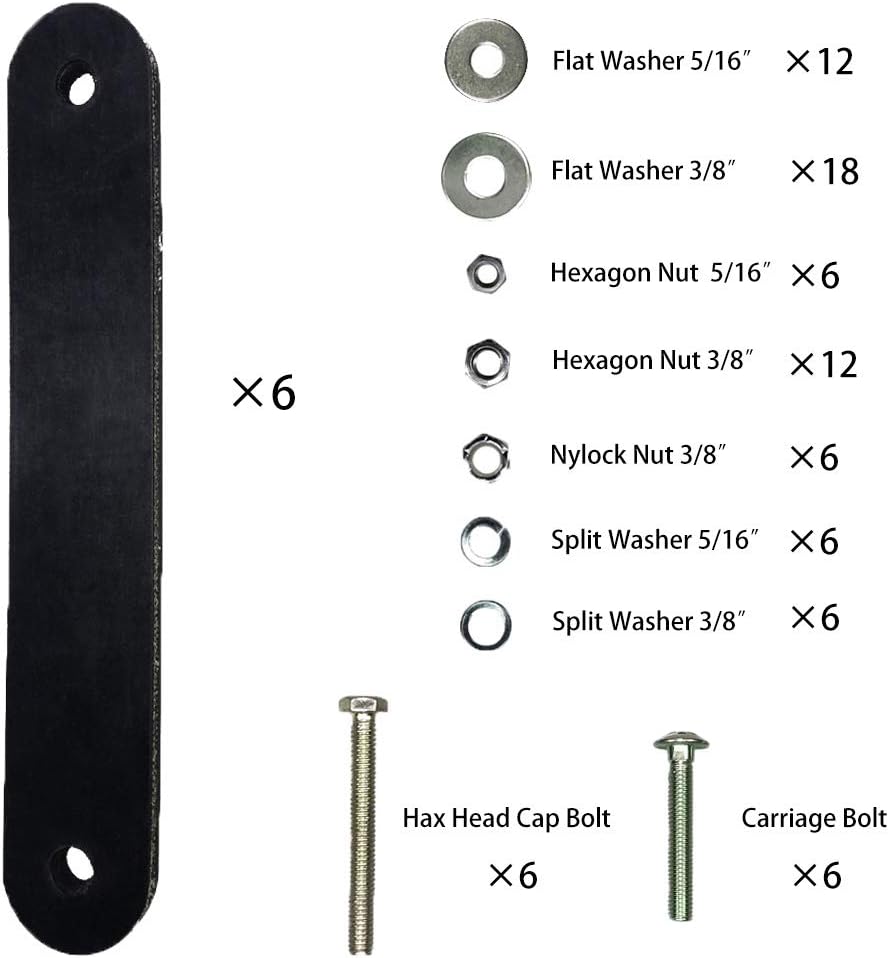 Highwild Target Mounting Kit AR500 Gong Targets Hanging Chain & Straps