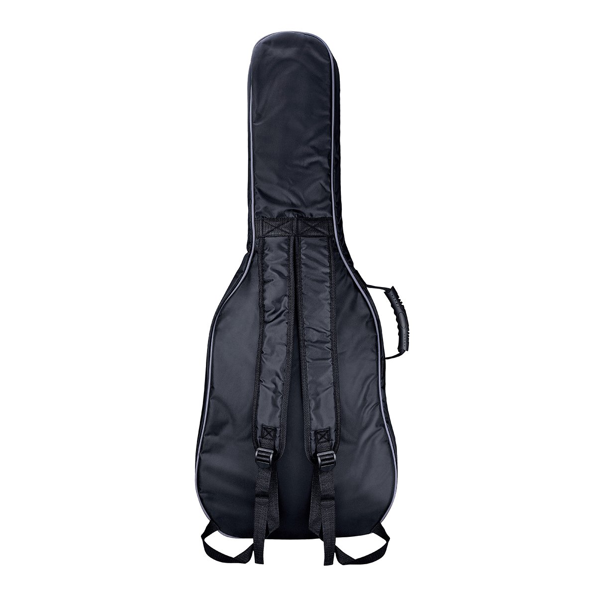 Soundsation PGB-10 CG - Custodia per chitarra classica 3/4, 100 x 41 x 13 cm, colore: Nero/Grigio
