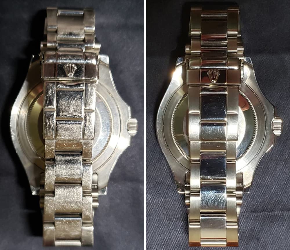 Genérico Kit de Limpieza de Relojes y Joyas - LXRY Shine - Kit de Limpieza de Metales - Acero Inoxidable - Oro - Plata Pulida - Acero - LXRY Shine Polish