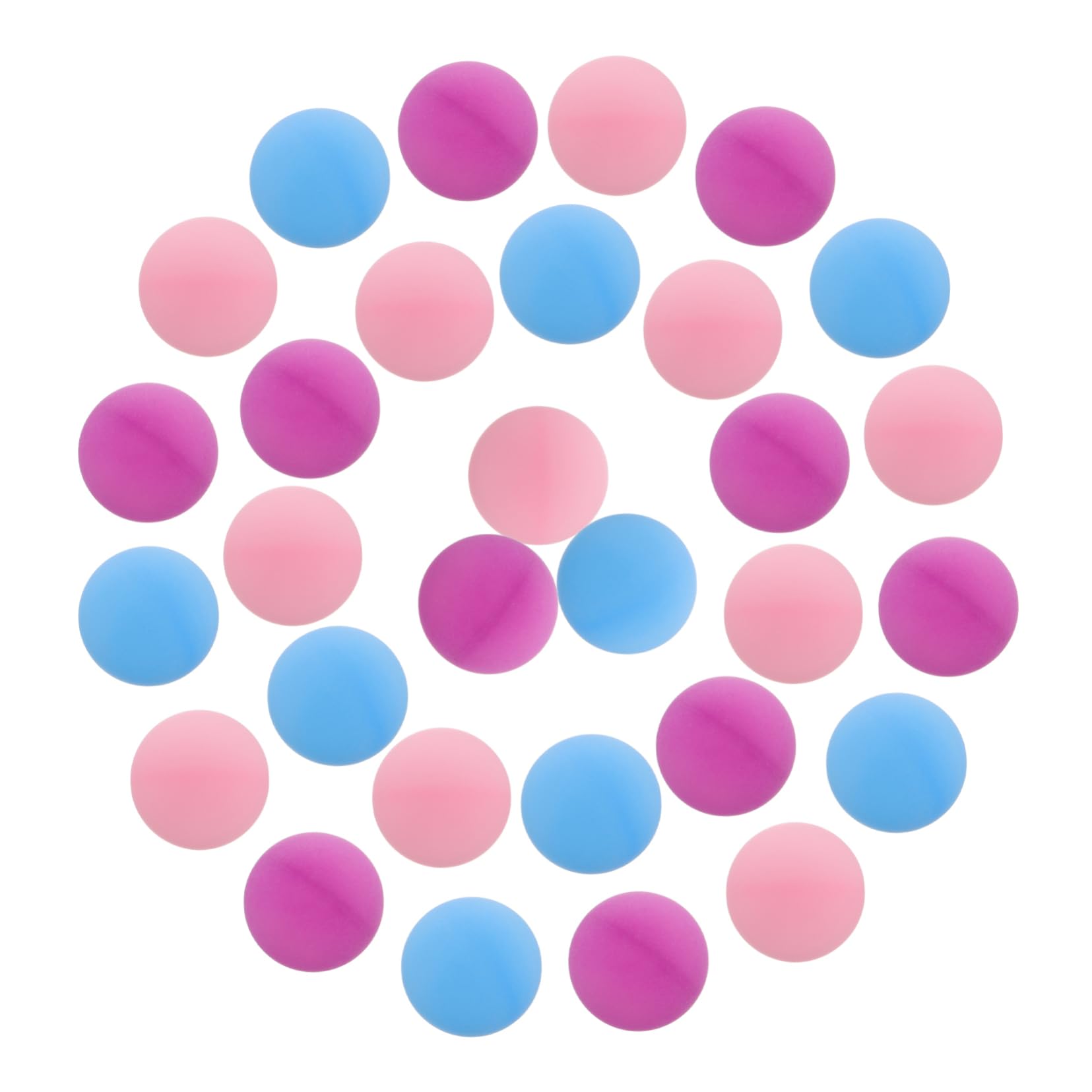 BESTonZON Table Tennis Balls Bulk 120ct Frosted Mini Sports Balls for Boys and Girls' Play Birthday Parties