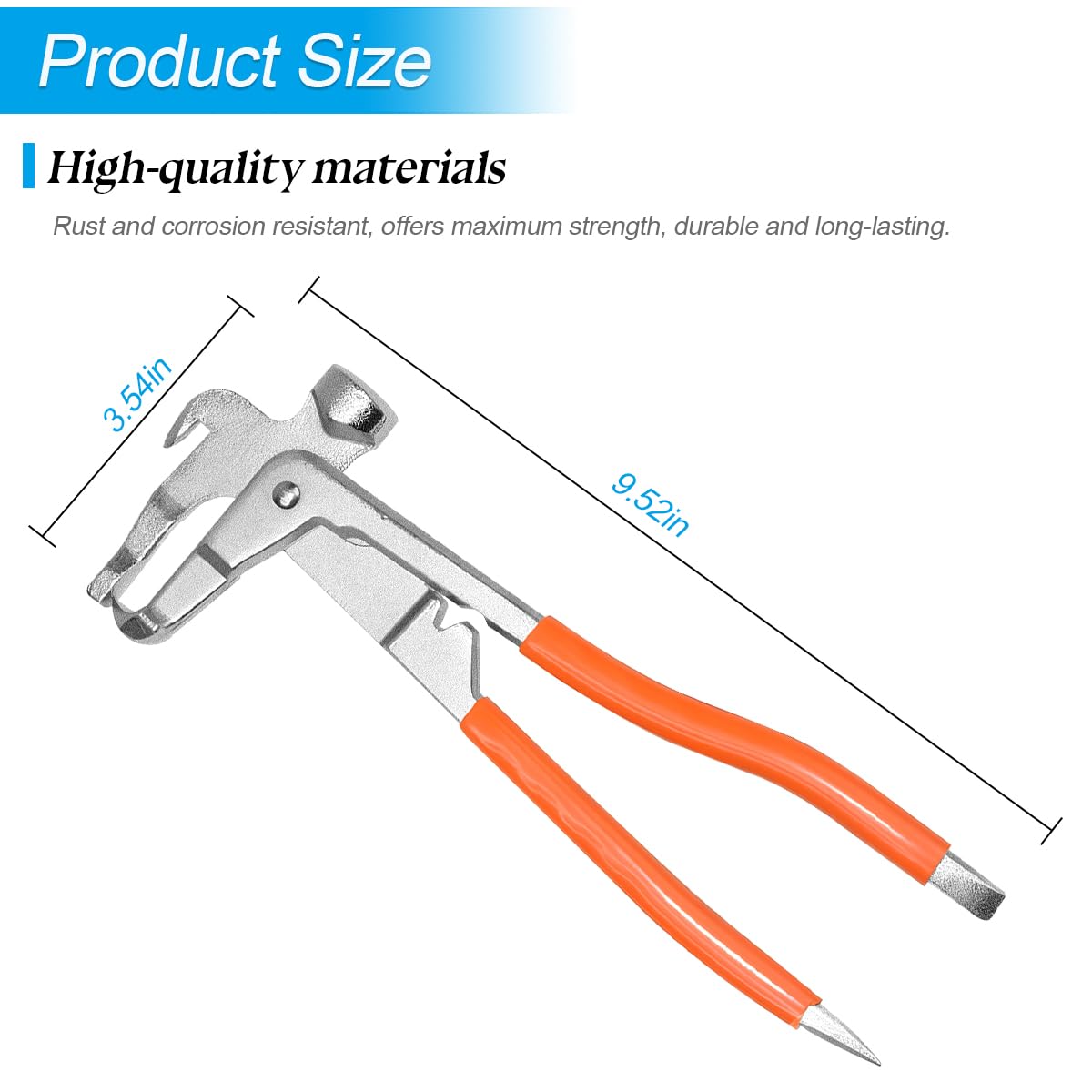 1pc Wheel Balancer Wheel Weight Plier Hammer