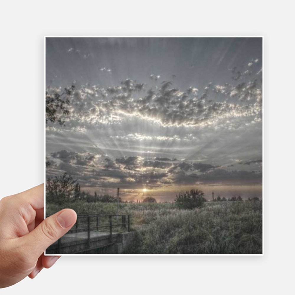 Sticker nuages ciel gris pour décorer votre moto et votre valise