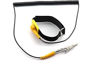 Adjustable Anti-Static Wristband for Comprehensive Static Discharge Protection: Tegg's Premium Electric Shock Bracelet