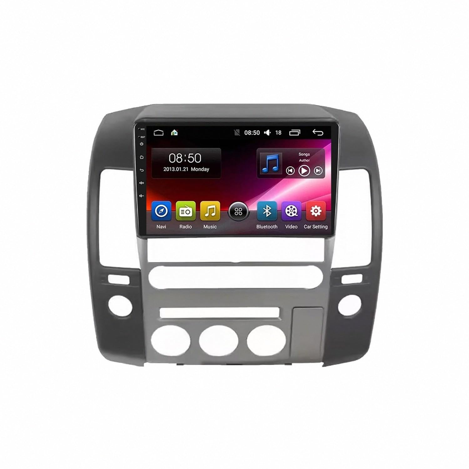 Pantalla de coche para Nissan Pathfinder 2004-2014 con Android Auto y Bluetooth 2G 32G 8
