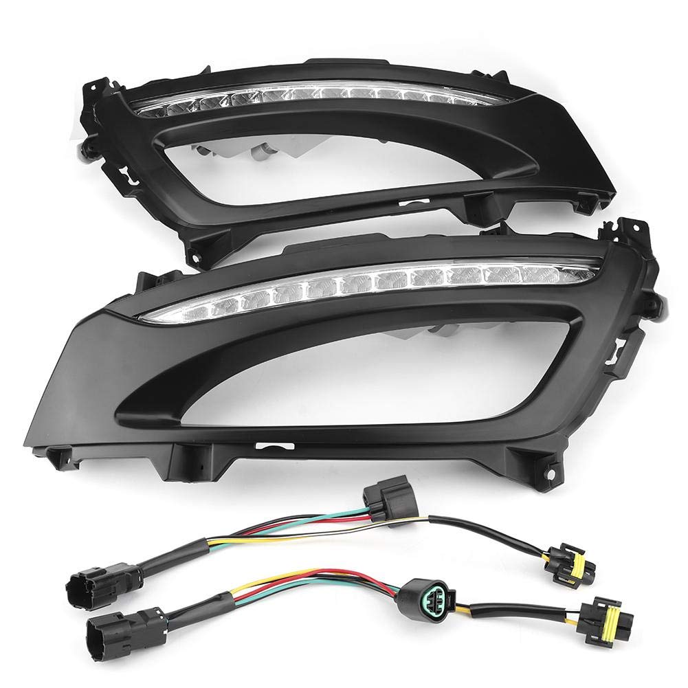 Photo 1 of Daytime Running Light, 2Pcs LED Daytime Running Lights 6000-6700K Fit for K5 Optima 2011-2013