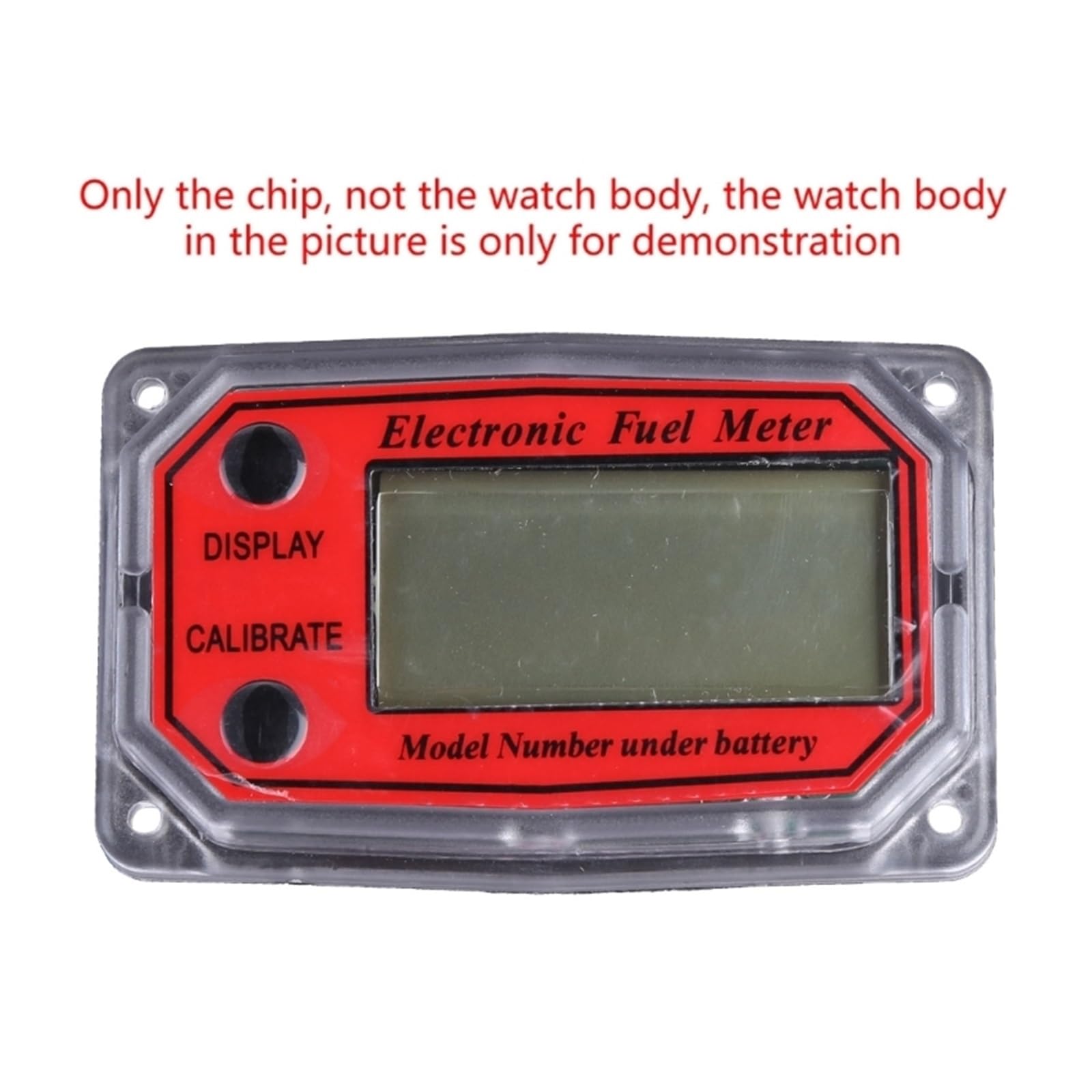 Medidor de caudal de agua, Mini Digital- for medidor de flujo de turbina, medidor de pantalla LCD Digital, accesorio de Chip de pantalla, medidor de flujo Digital electrónico Plast para agua, diésel y