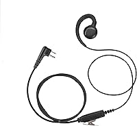 Vista 1 de CP100d CP200 - Auricular de radio compatible con Motorola BPR40 CLS 1110 1410 VL50 RDM2070D DLR1020 Walkie Talkie de 2 pines [anillo C] Auriculares