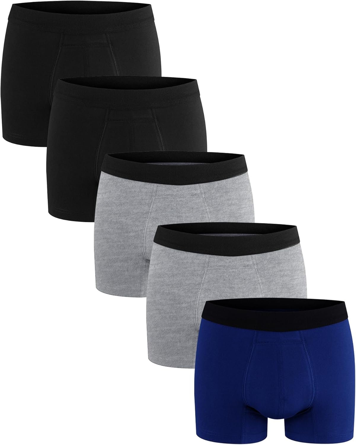 Varmax Incontinence Underwear for Men, Cotton Reusable Washable Leakproof Boxer Briefs, Heavy Flow Bladder Leak Men's Incontinence Underwear - Image 8