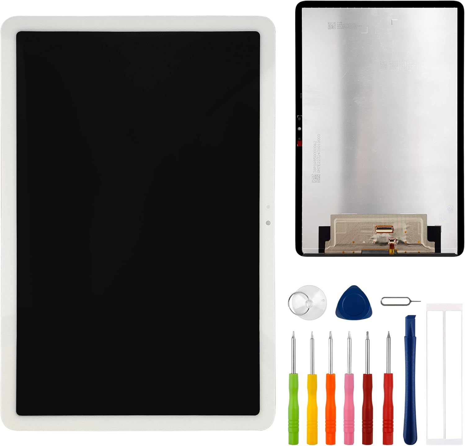 LCD Digital Display Compatible with Google Pixel Tablet 11" 2023 LCD Display Touch Screen Assembly with Tools（White）