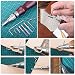 ETEPON Kits de Repujado de Cuero 34 Piezas para DIY Costura del...