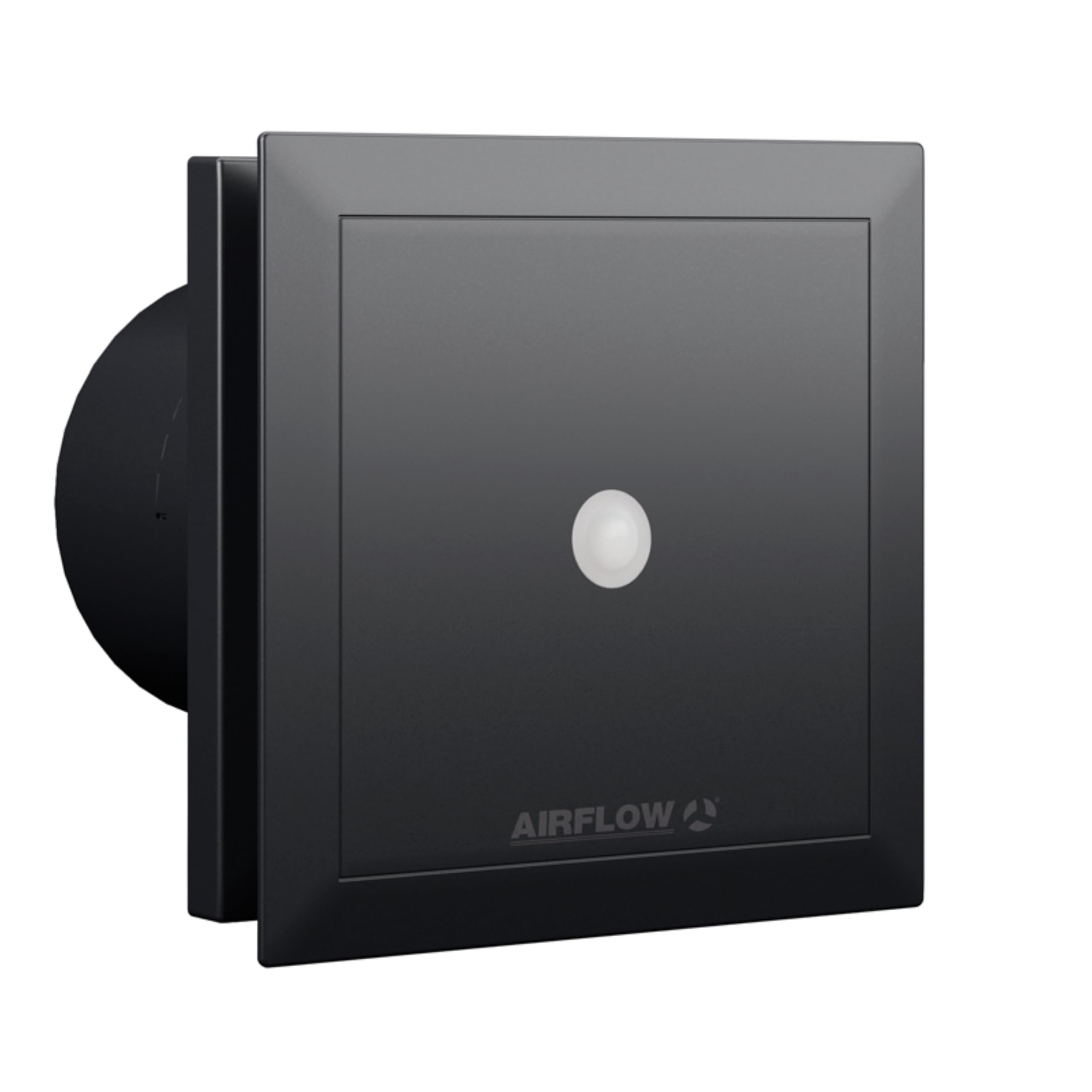 Airflow QT100MST Extractor Fan 25 L/s Flow – Motion Sensor & Overrun Timer, QuietMark Certified 25dB(A), Energy Efficient 5/9 Watts, IP45 Rated, German Engineered, 3-Year Warranty