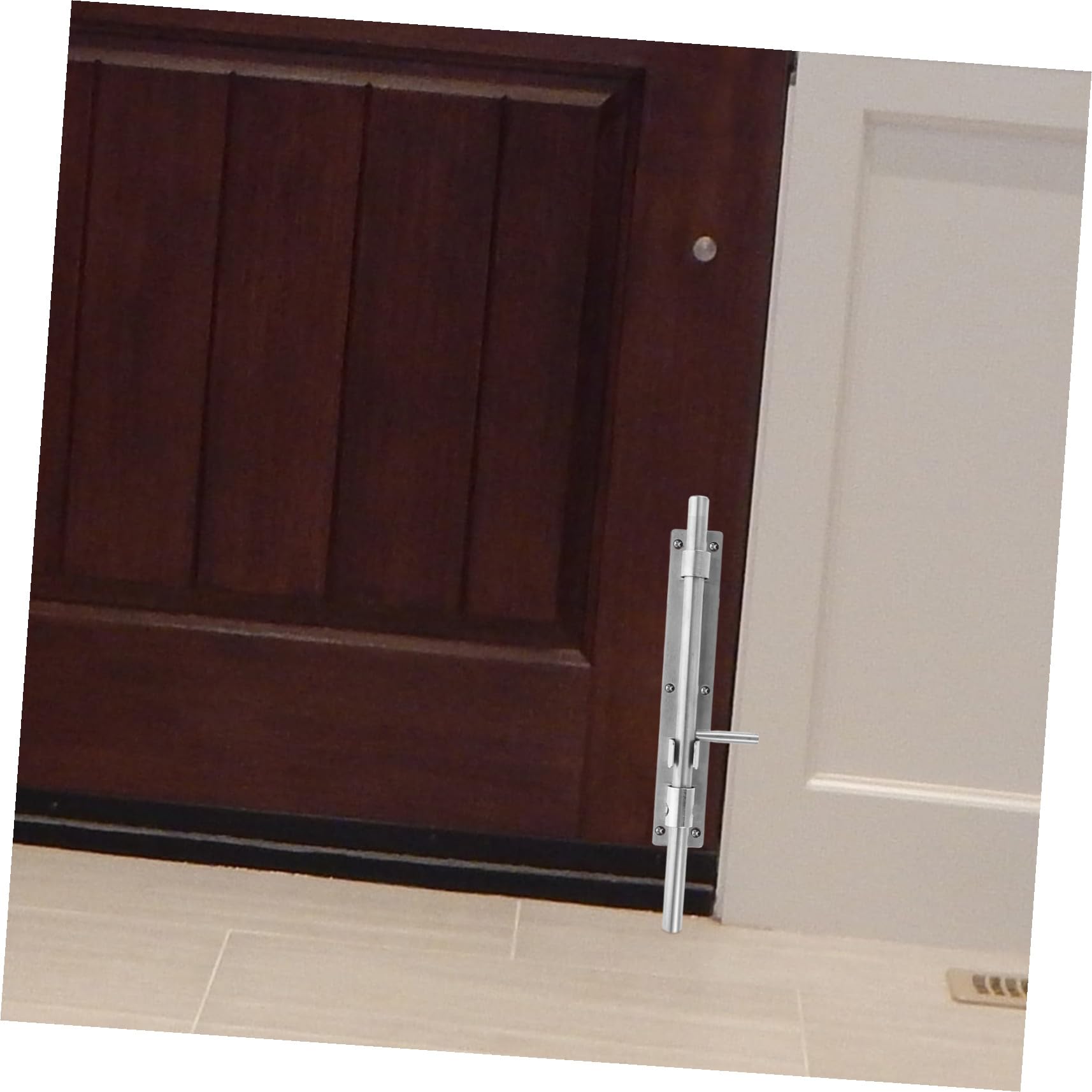 Pestillo de Puerta Corredera Acero Inoxidable Resistente Antidesgaste para Puertas y Portones con Diseño Simple y Duradero