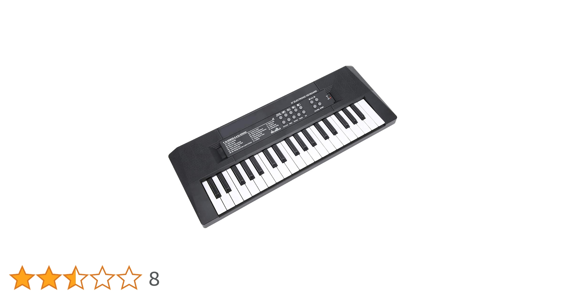 キーボードピアノ Amazon.co.jp: fangzi ギター電子ピアノミニキーボード付き