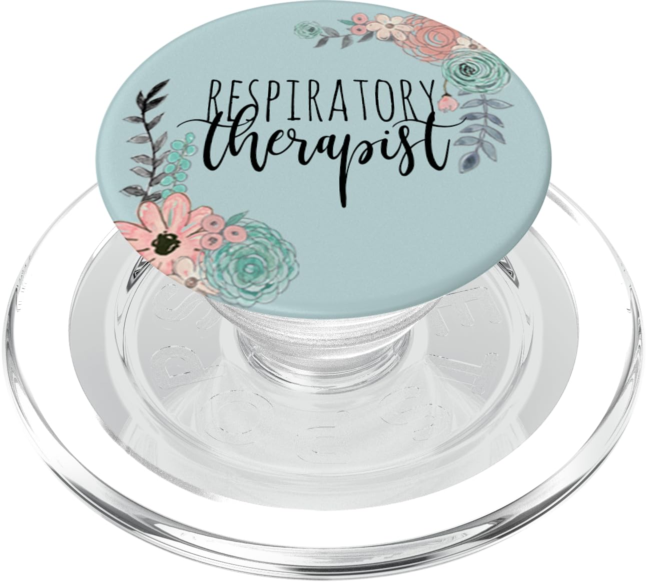 Respiratory Therapist Gifts RT Gifts Respiratory Therapy PopSockets PopGrip: Swappable Grip for Phones & Tablets PopSockets PopGrip for MagSafe