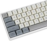 Vista 13 de Guffercty kred - Juego de 125 teclas de perfil XDA, PBT, retro, con cubierta de sublimación de tinte, diseño ANSI, para teclado mecánico Cherry Mx