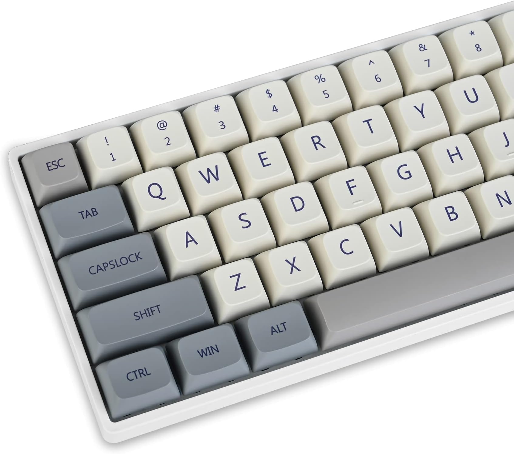 XDA Profile Keycaps 137 PBT Key Retro Cap Cover Set Dye Sublimation for Cherry Mx Switch Mechanical Keyboard (XDA/Enlightenment)