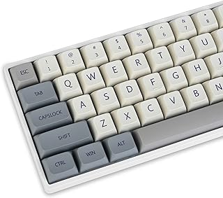 Guffercty kred XDA Profile Keycaps 137 PBT Key Cap Cover Set Dye Sublimation for Cherry Mx Switch Mechanical Keyboard (XDA/Enlightenment)