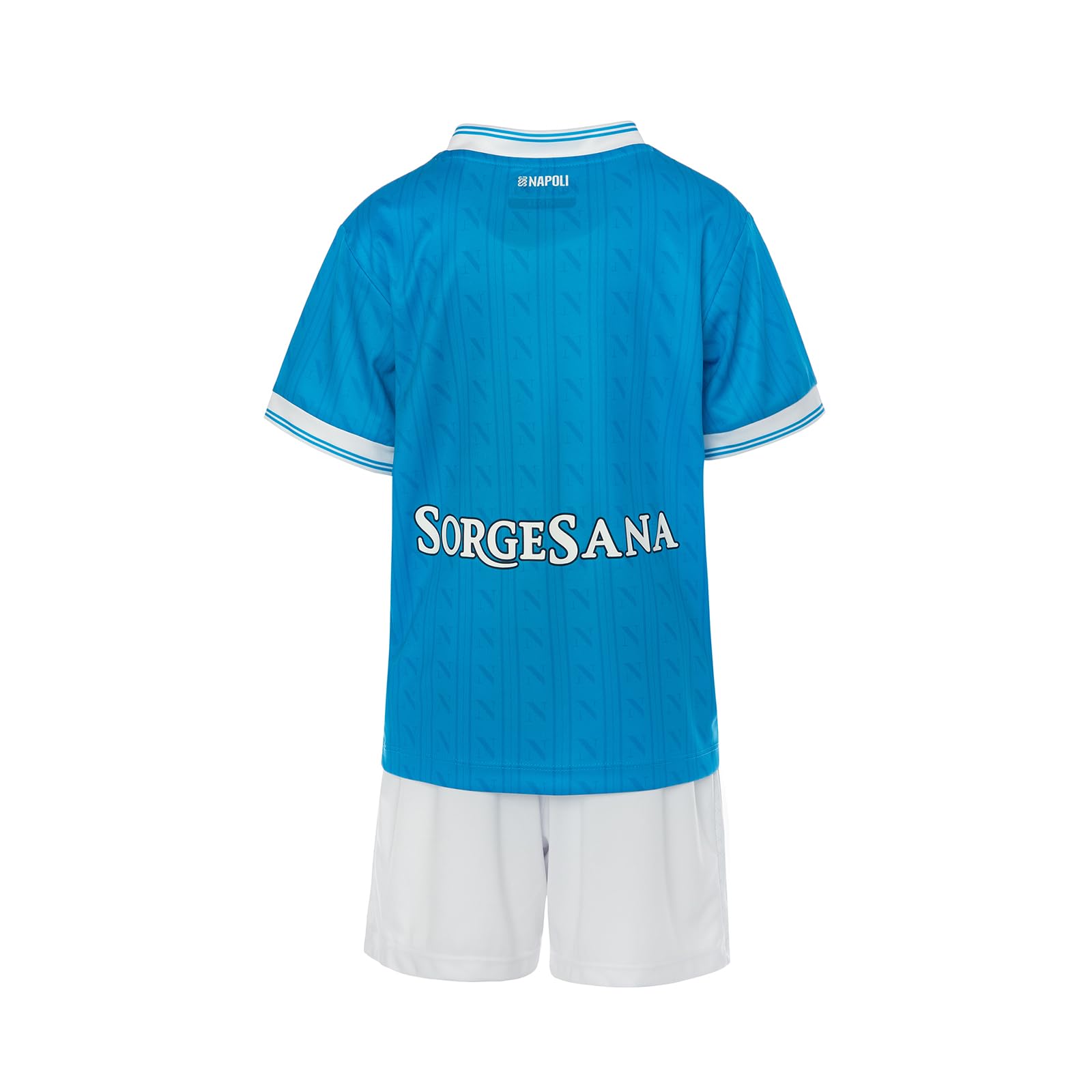 SSC NAPOLI Kit Junior Home Ea7 T-shirt Unisex - Bambini e ragazzi (Pacco da 1)