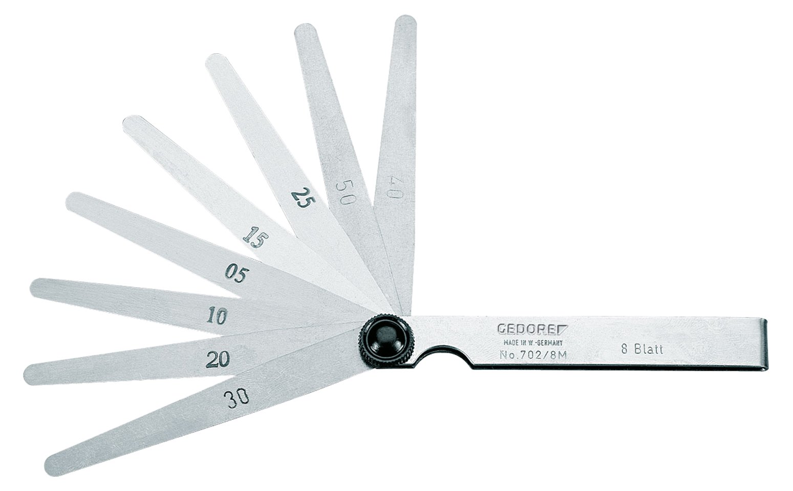 Gedore Feele Gauge Set, Fan Patten 702 21 M Zoro Uk