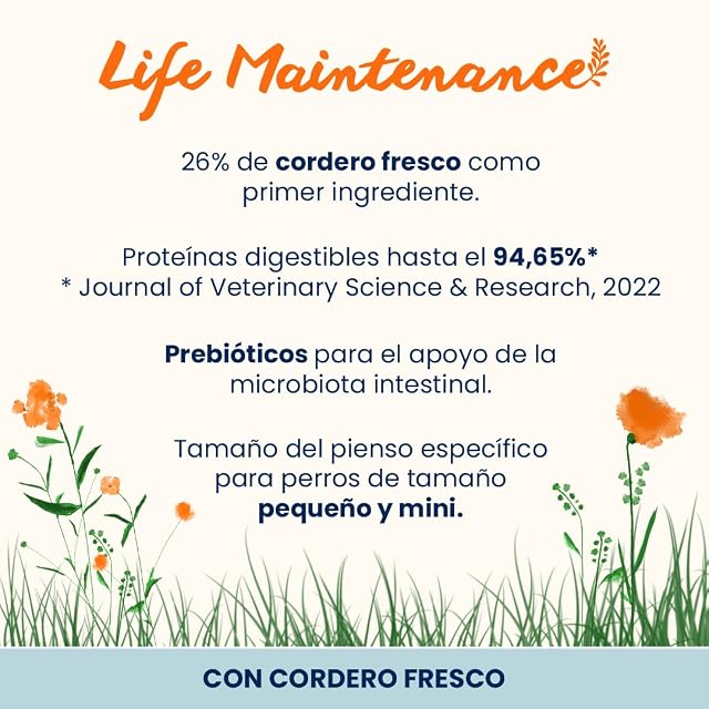 Foto 2 de 5 de Almo Nature Life Maintenance Pienso Seco para Perro XS-S con Cordero 2 kg