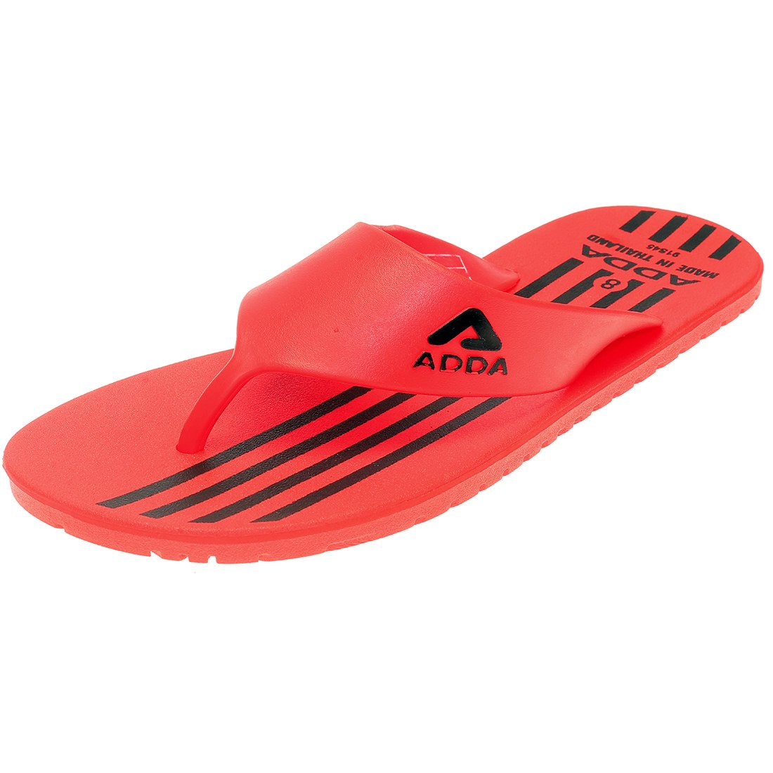 Buy Adda Men's Synthetic Slipper - 7 UK/India Red at Amazon.in