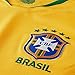 NIKE 2018-2019 Brazil Home Football Shirt, Yellow, Large