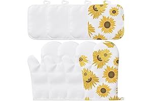 Sublimation Pot Holder and Oven Mitt Combo