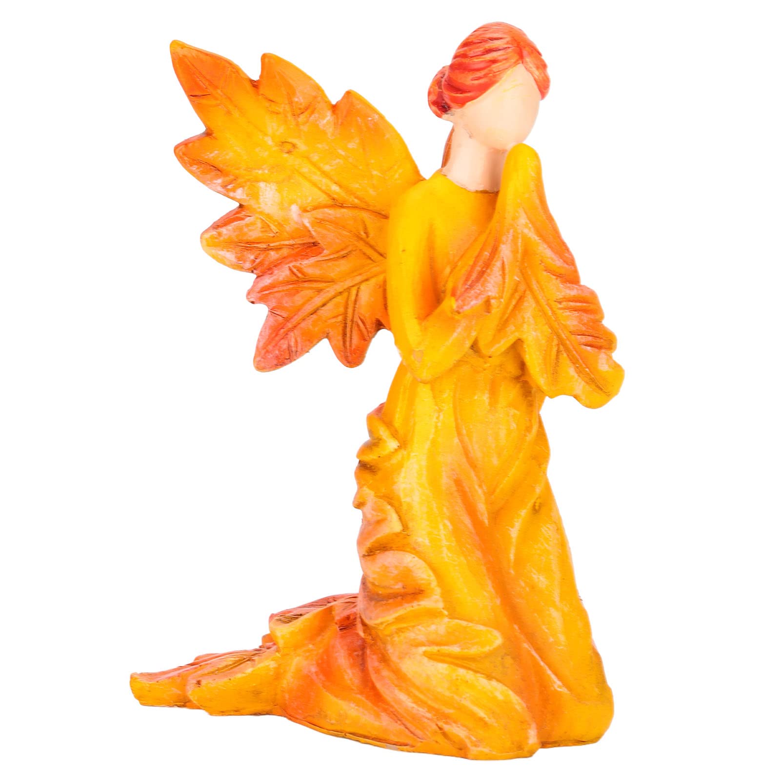 JunluckiKneeling Angel Figurines, Resin Kneeling Angel Statue Innovative Design Kneeling Angel in Prayer Figurine Collectible Kneeling Angel Sculpture Home Decor Desktop Ornament for Home Office