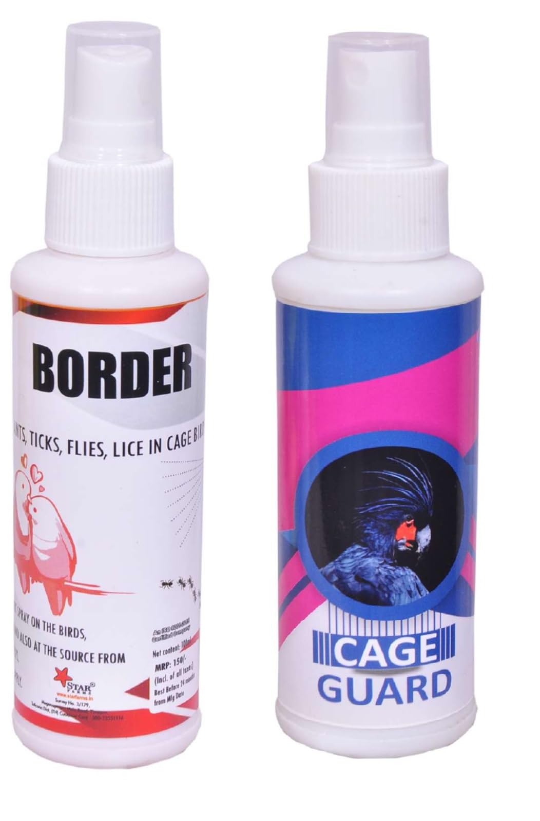 Star Farms Cage Guard (inactive or Destroy Micro Organisms on innert Surfaces) & Border (Ant Repellent for Cage Birds) by Jhenver (B0CR49Z6KZ) Amazon Price History, Amazon Price Tracker