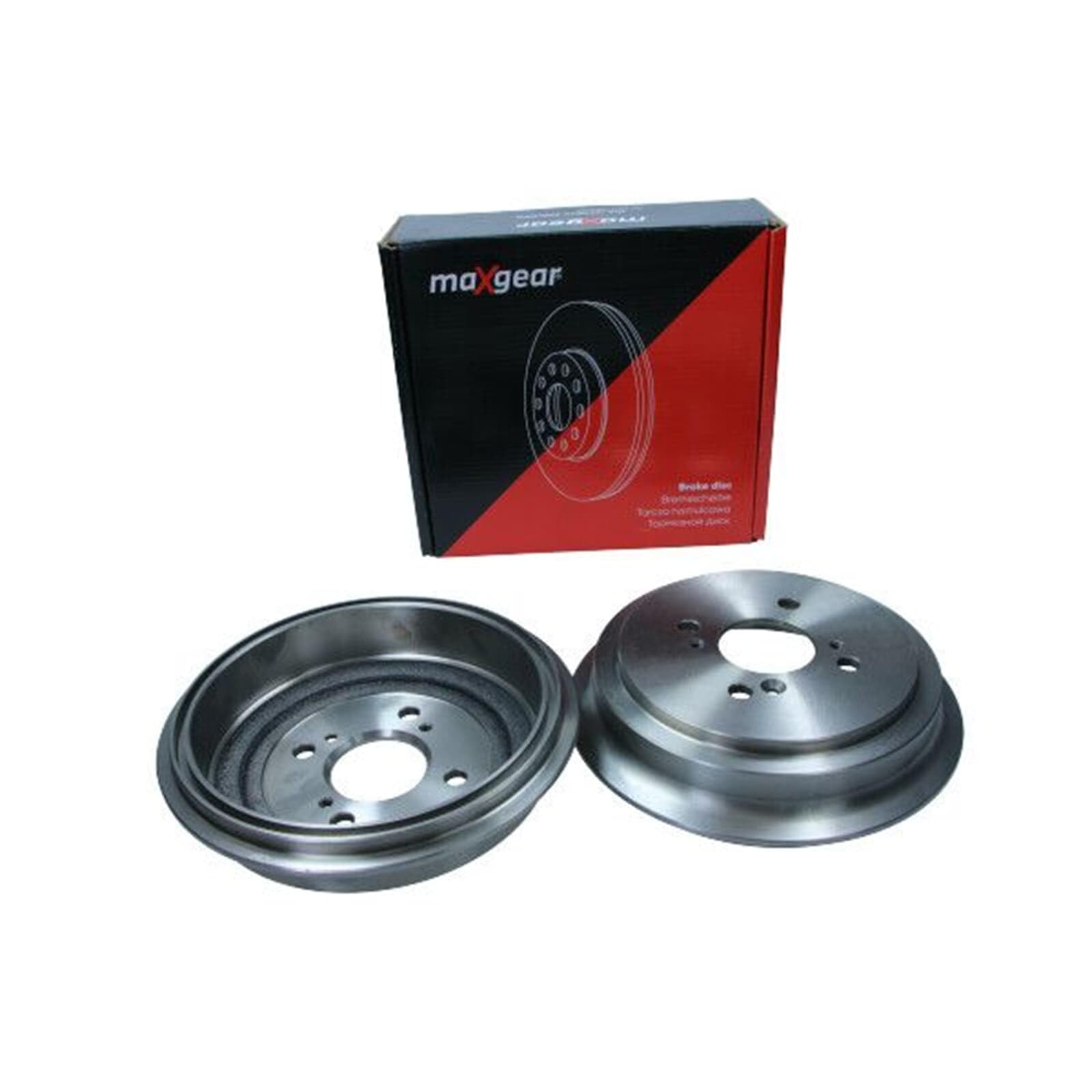 2X Maxgear 200mm Bremstrommeln hinten | 2x 19-2626 passend für links+rechts | 19-2626