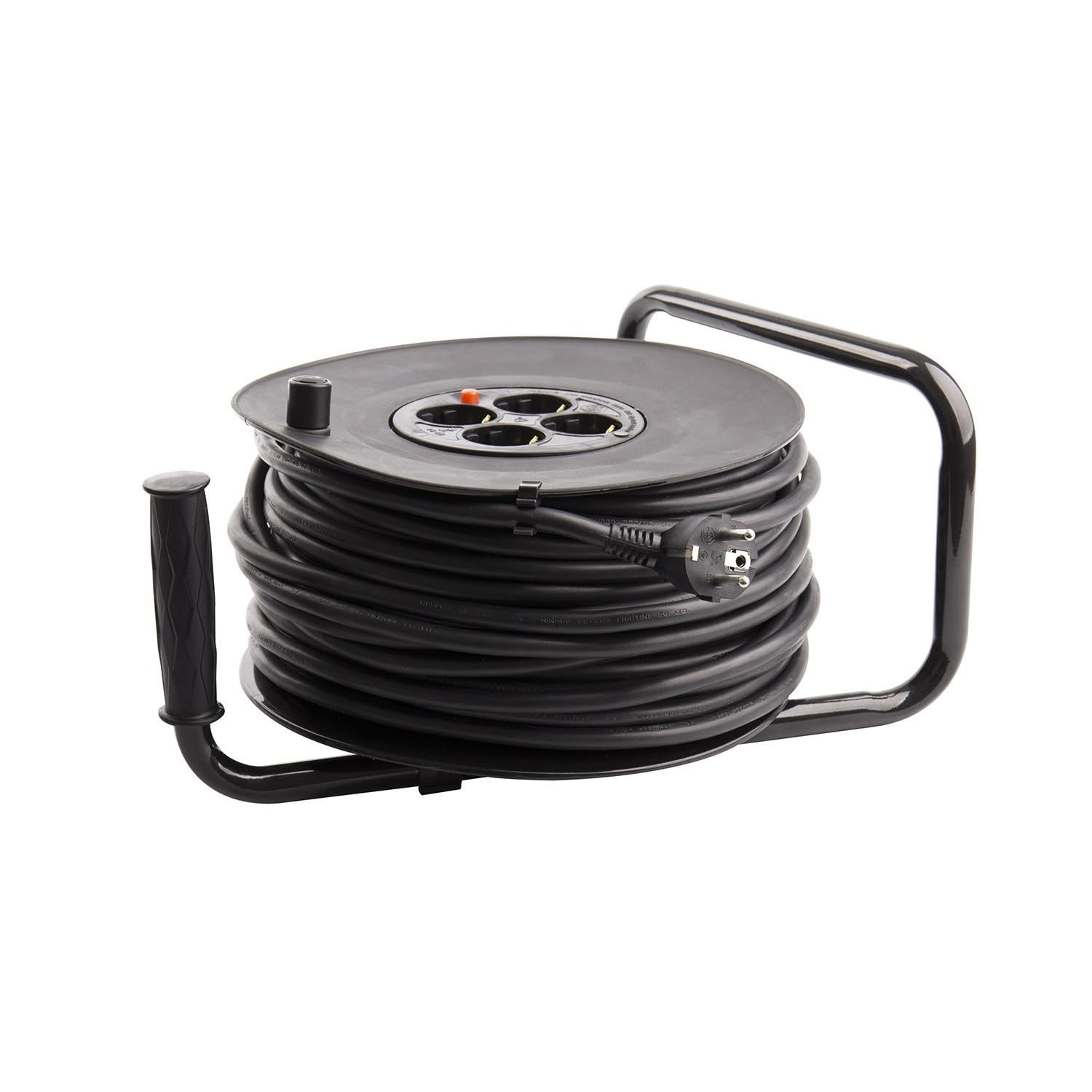 LEDKIA LIGHTING Enrouleur Extensible 40m 3x1.5mm avec Système 'Anti-Twist'