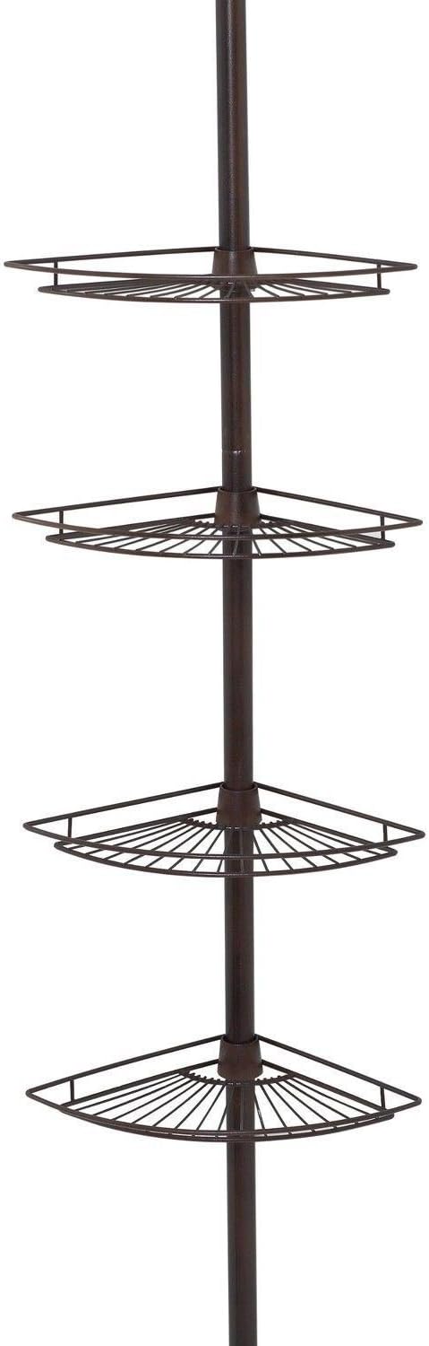 Shower Caddy Corner Shelf Organizer Bath Storage Bathroom Accessory Rack Holder